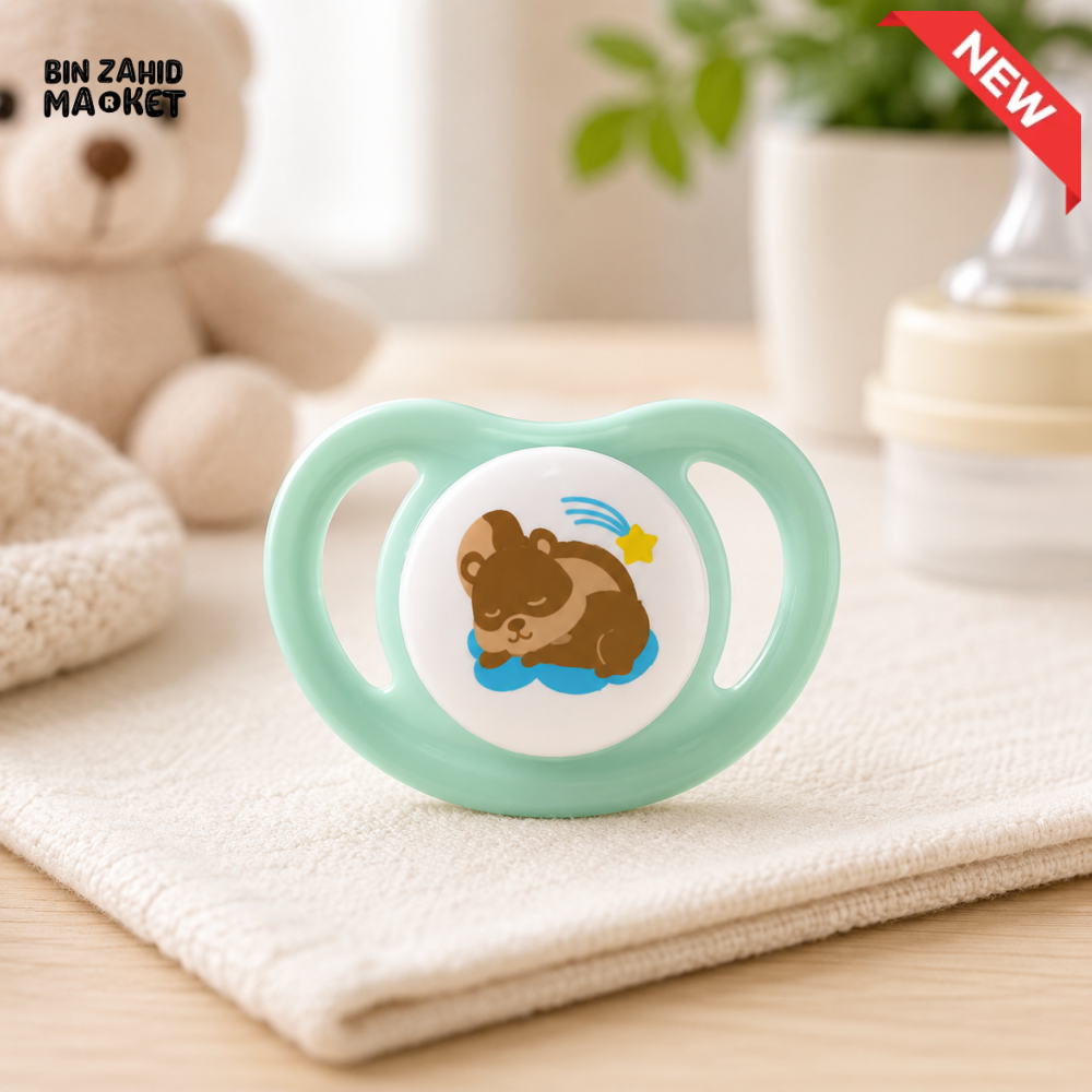 PIGEON BABY PACIFIER – BIRD MOTIF (0–6 MONTHS)