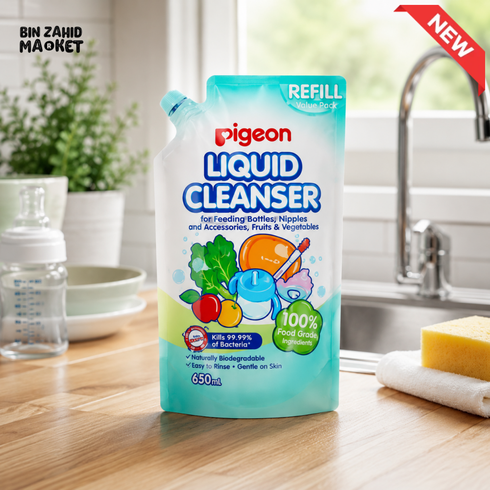 PIGEON BOTTLE & ACCESSORIES CLEANSER REFILL – 700ML