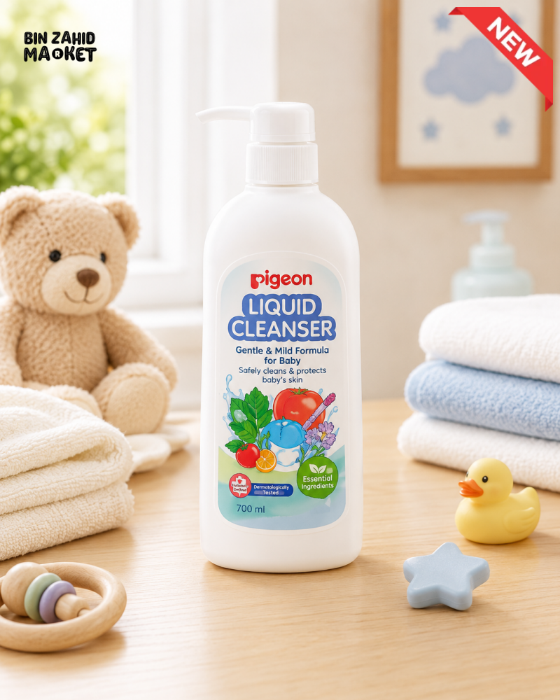 PIGEON BOTTLE & FRUITS CLEANSER – 700ML