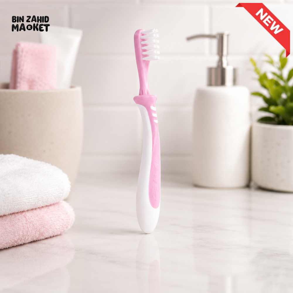 PIGEON CHILDREN TRAINING TOOTHBRUSH LESSON 3 – PINK