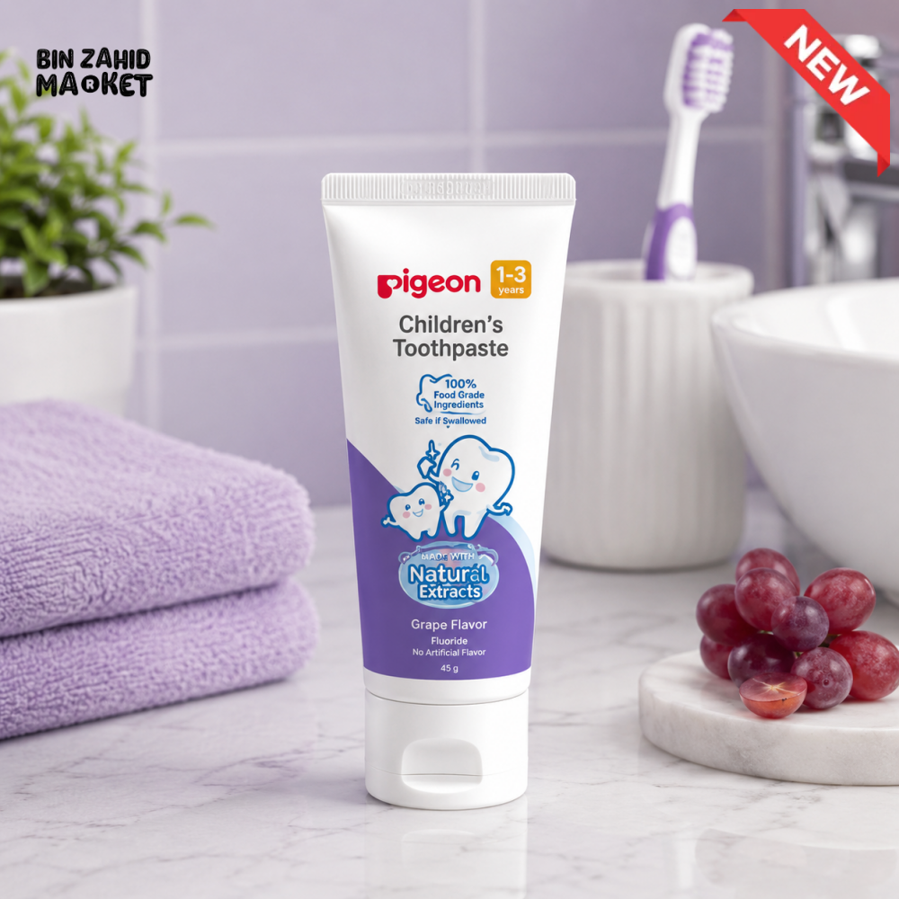 PIGEON CHILDREN’S TOOTHPASTE GRAPES 1+ 45GM