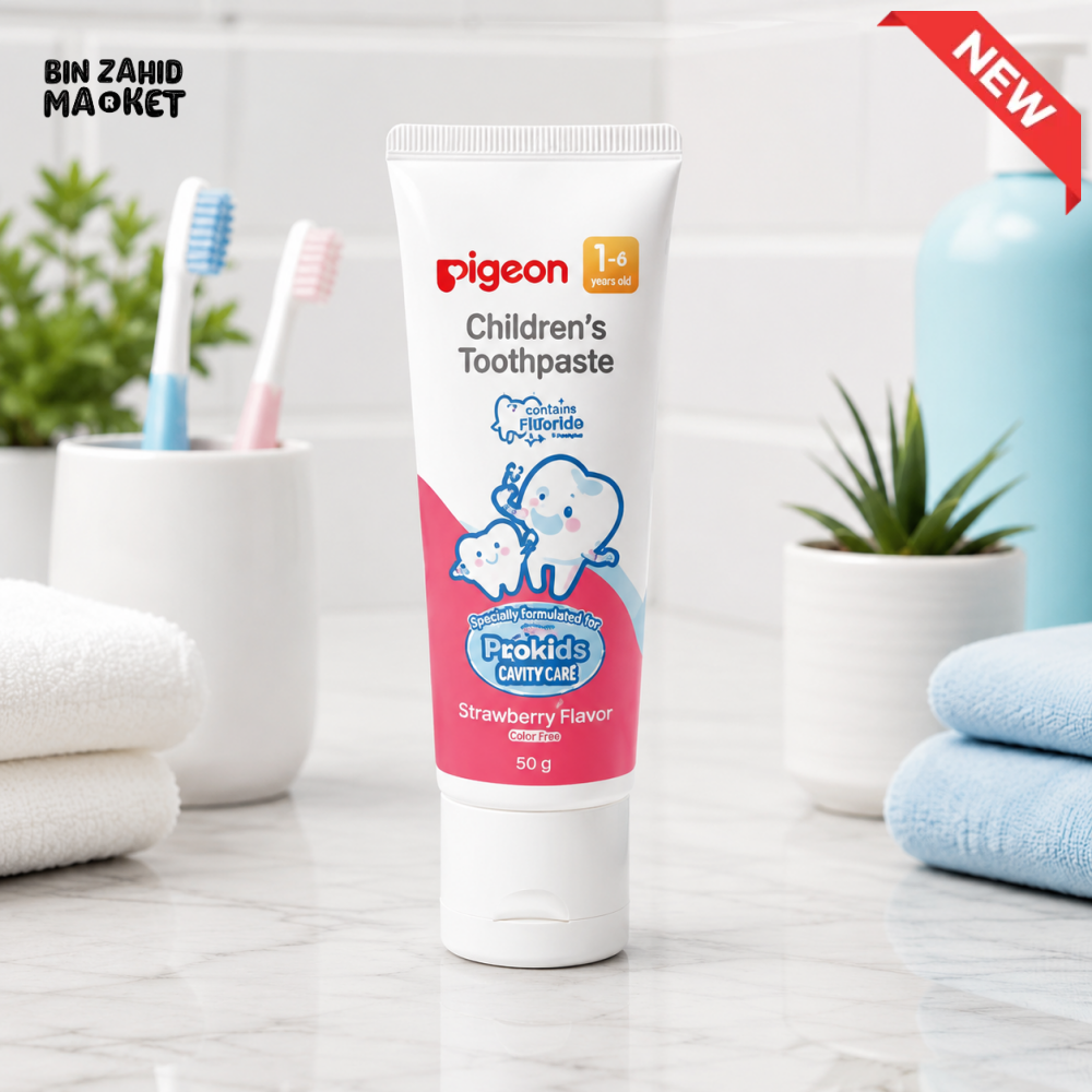 PIGEON CHILDREN’S TOOTHPASTE STRAWBERRY 1+ 45GM