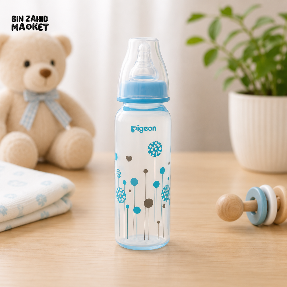 PIGEON FLEXIBLE FEEDER WITH ANTI-COLIC TEAT – 120ML/240ML