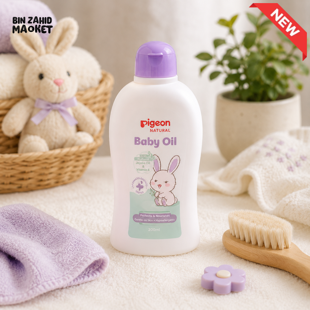 PIGEON JOJOBA BABY OIL 100ML