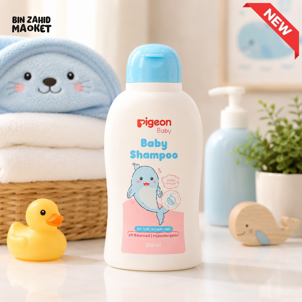 PIGEON JOJOBA BABY SHAMPOO 200ML