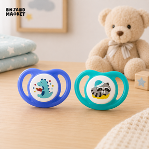 PIGEON MINILIGHT SOFTEST SILICONE BOY PACIFIER 2PCS - L