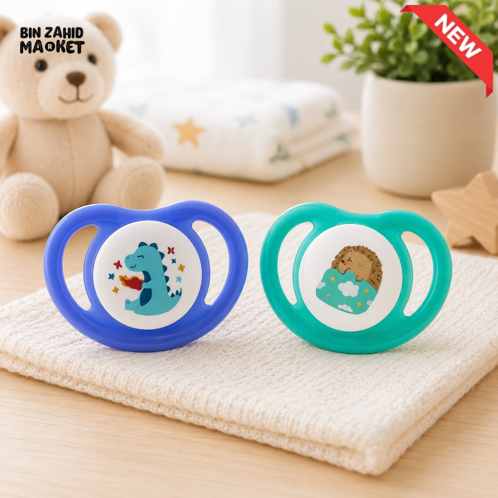 PIGEON MINILIGHT SOFTEST SILICONE BOY PACIFIER 2PCS - M