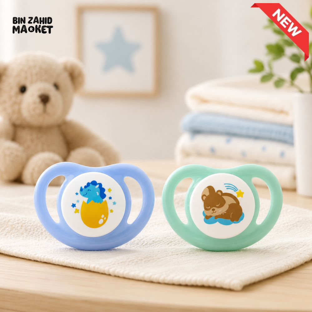 PIGEON MINILIGHT SOFTEST SILICONE BOY PACIFIER 2PCS - S