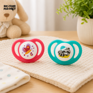 PIGEON MINILIGHT SOFTEST SILICONE GIRL PACIFIER 2PCS - l