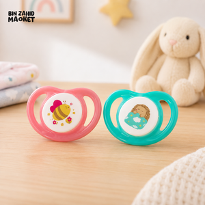 PIGEON MINILIGHT SOFTEST SILICONE GIRL PACIFIER 2PCS - M