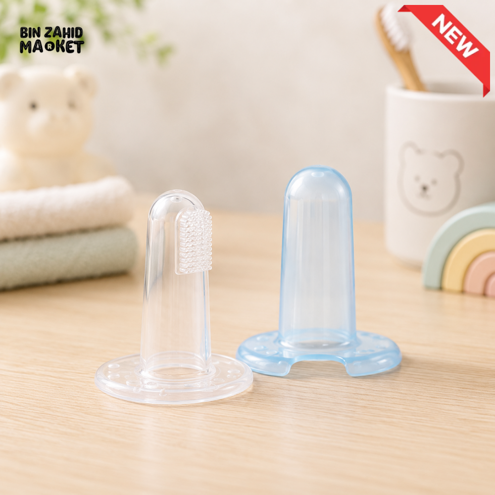 PIGEON SILICONE FINGER TOOTHBRUSH FOR 3M+