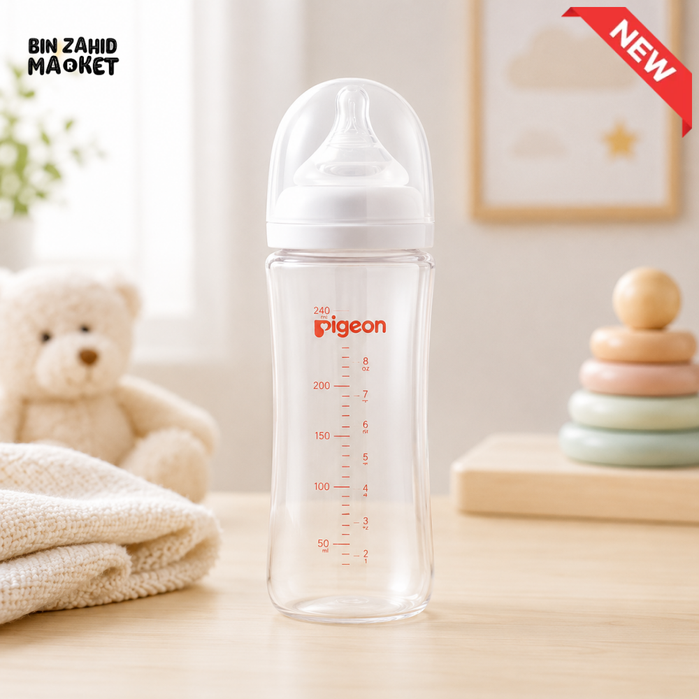 PIGEON SOFTOUCH BPP WIDE NECK NURSING BOTTLE 330ML LOGO