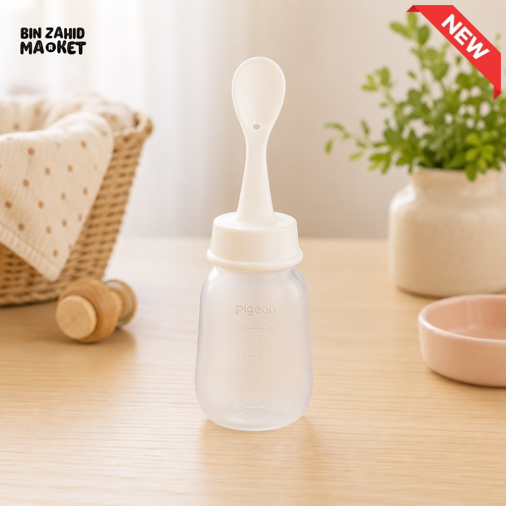 PIGEON WEANING SPOON FEEDING BOTTLE 120ML
