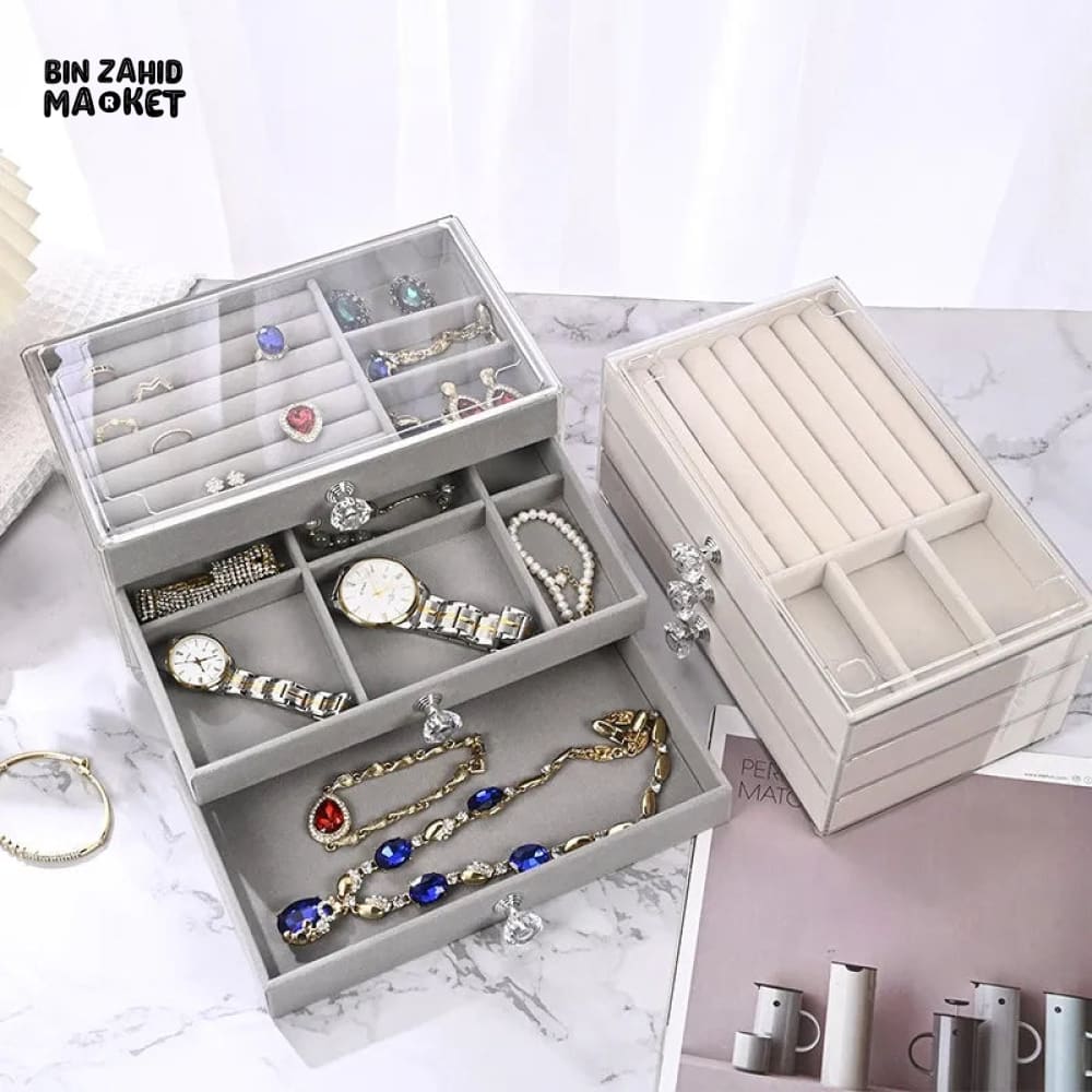 PLUSH JEWELRY ORGANIZER
