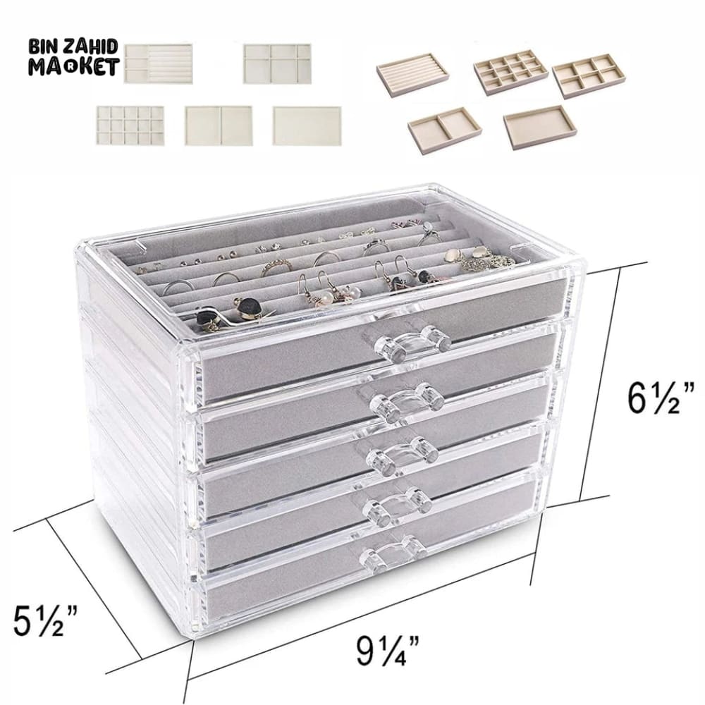 PLUSH JEWELRY ORGANIZER
