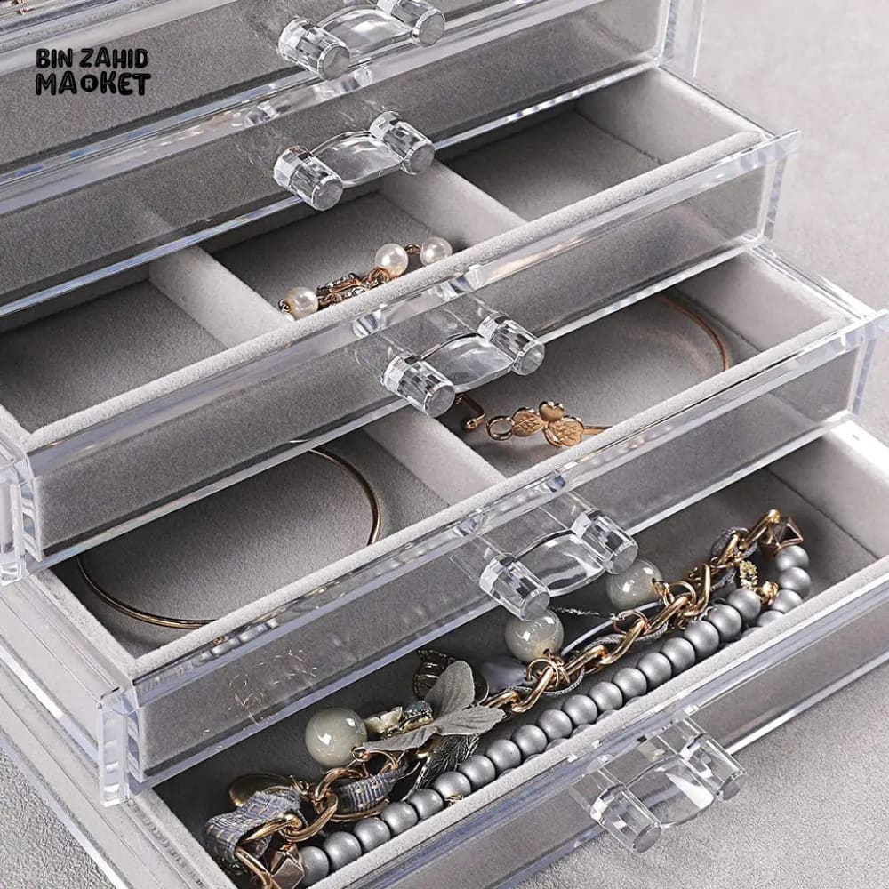 PLUSH JEWELRY ORGANIZER 5 Layers