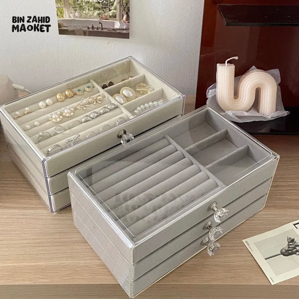 PLUSH JEWELRY ORGANIZER