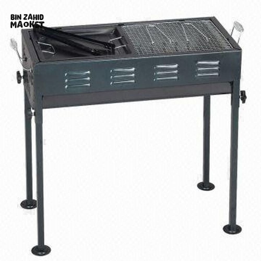 PORTABLE BARBEQUE GRILLER CHARCOAL BBQ TANDOOR GRILL WITH STAND FOR PICNIC CAMPING OUTDOOR INDOOR