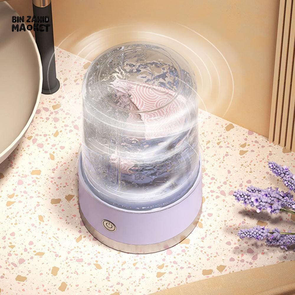 PORTABLE COMPACT LAUNDRY WASHER 3 WASH MODES IDEAL FOR TRAVEL & HOME USE