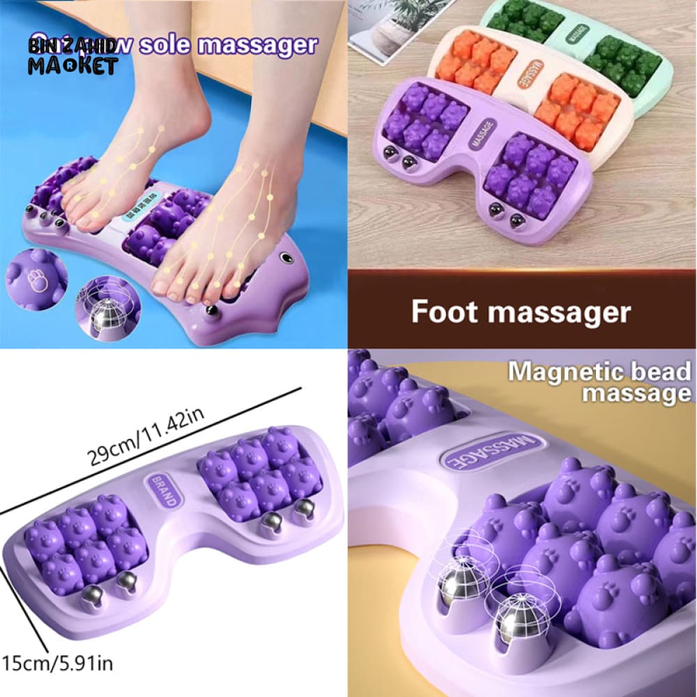 PORTABLE FOOT MASSAGE ROLLER – TRIGGER POINT THERAPY