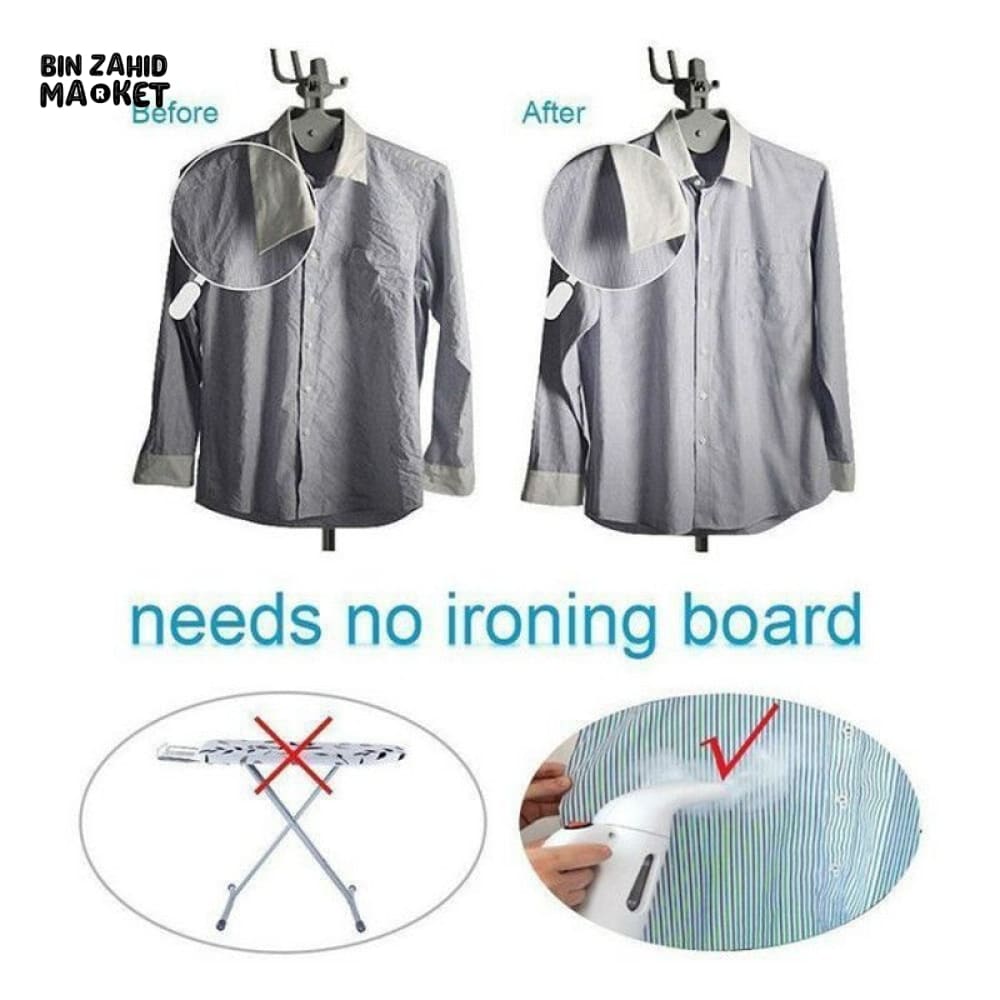 PORTABLE HANDHELD CLOTHES STEAMER FOR HOME & TRAVEL