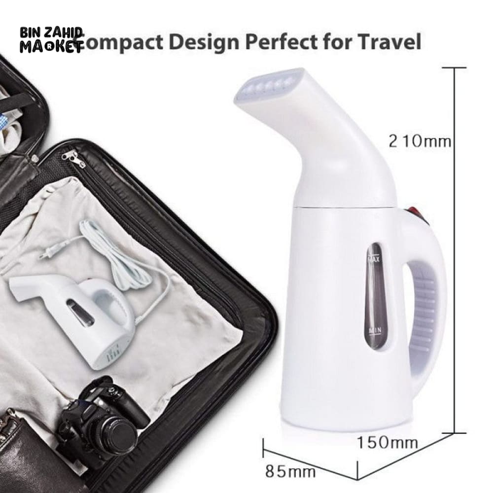 PORTABLE HANDHELD CLOTHES STEAMER FOR HOME & TRAVEL