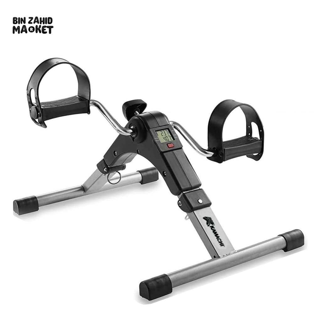 Portable Mini Cycle Pedal Exerciser with Adjustable Resistance and Digital Display