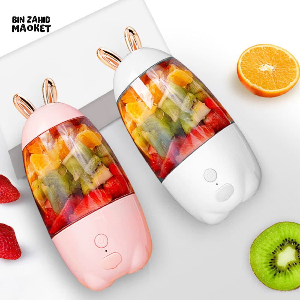 PORTABLE MINI ELECTRIC JUICER RECHARGEABLE HOME BLENDER CUP
