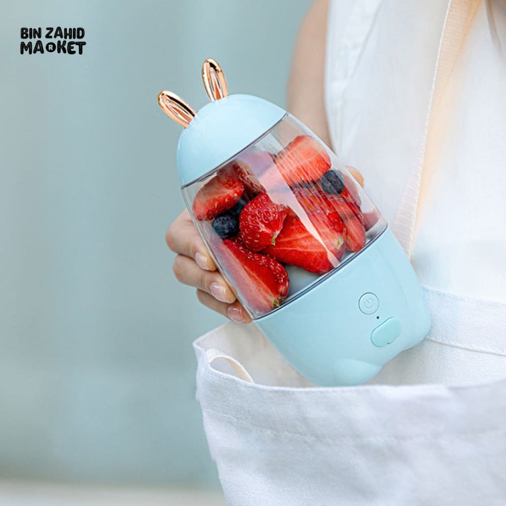 PORTABLE MINI ELECTRIC JUICER RECHARGEABLE HOME BLENDER CUP