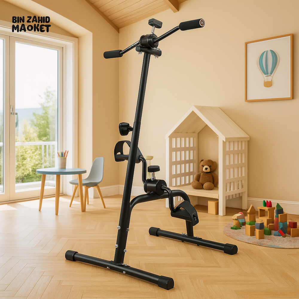 PORTABLE MINI PEDAL EXERCISER BIKE – FULL BODY WORKOUT MACHINE FOR HOME & VILLA GYM USE