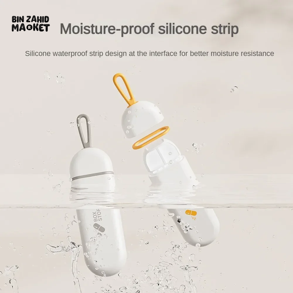 PORTABLE PILL ORGANIZER TRAVEL MEDICINE BOX