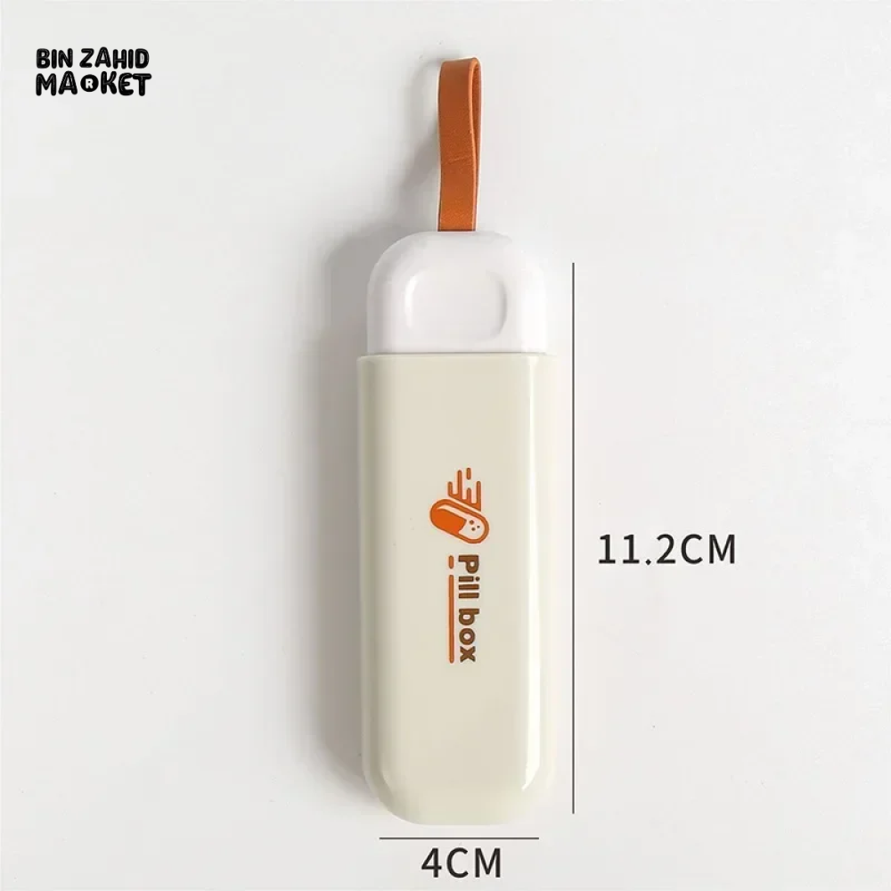 PORTABLE PILL ORGANIZER TRAVEL MEDICINE BOX