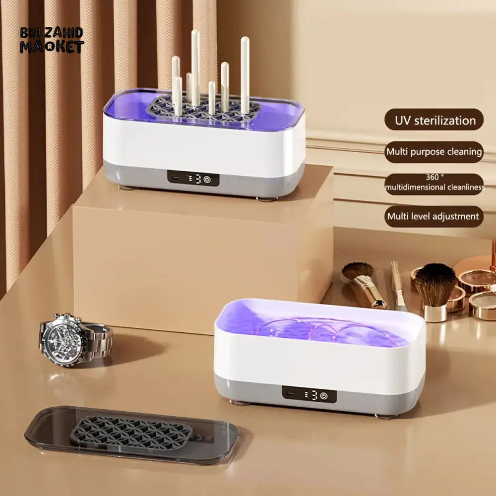 PORTABLE ULTRASONIC CLEANER – FOR JEWELRY WATCHES & MAKEUP BRUSHES