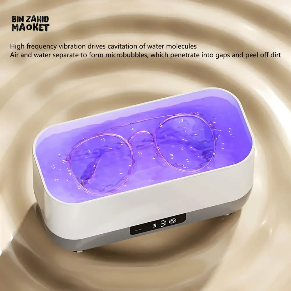 PORTABLE ULTRASONIC CLEANER – FOR JEWELRY WATCHES & MAKEUP BRUSHES