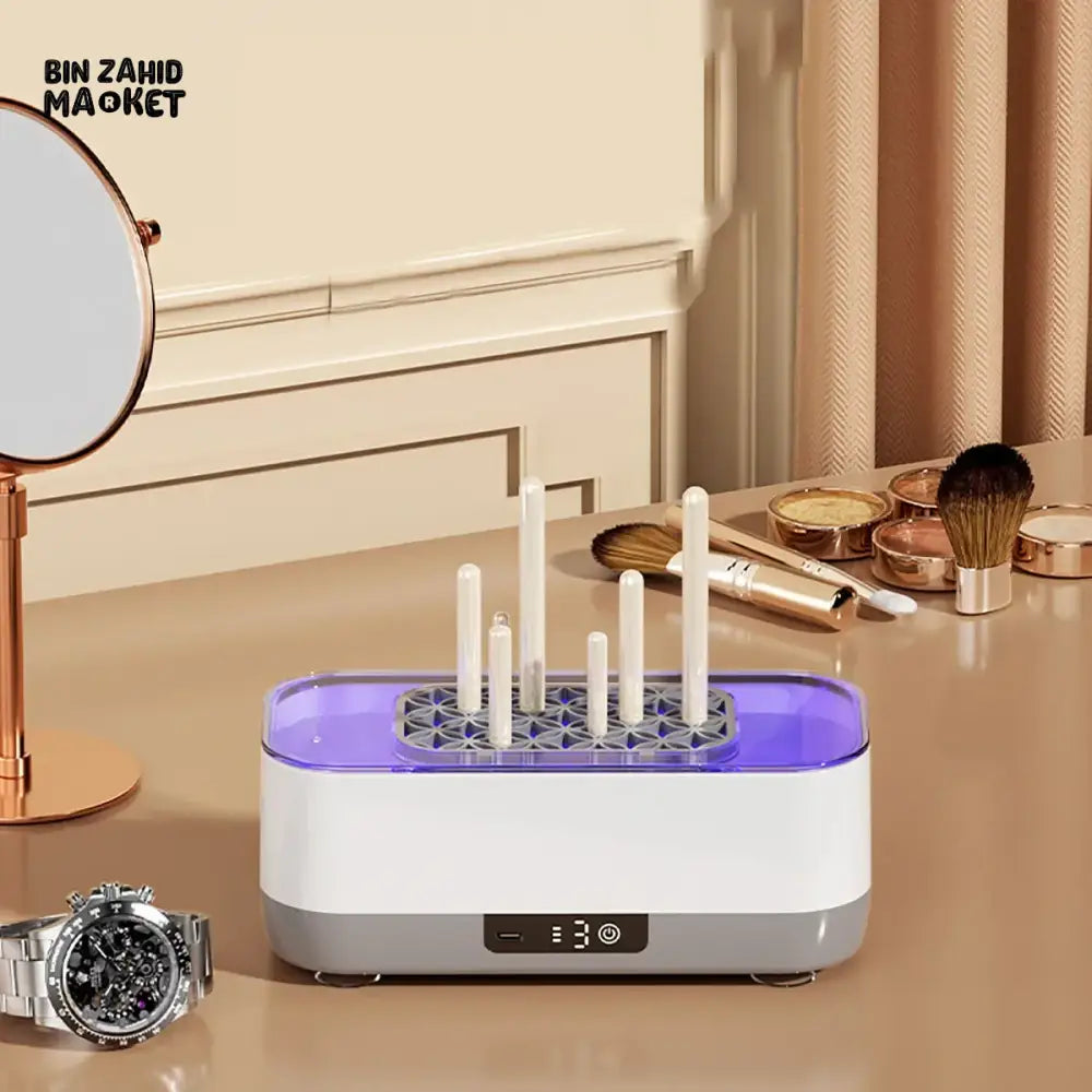 PORTABLE ULTRASONIC CLEANER – FOR JEWELRY WATCHES & MAKEUP BRUSHES