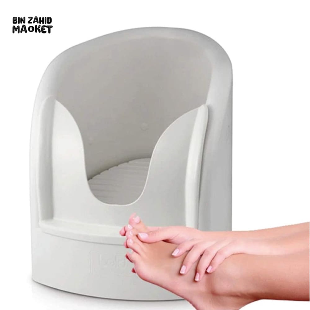 PORTABLE WUDU FOOT WASHER BASIN – AUTOMATIC PLASTIC FOOT SPA FOR HOME & BATHROOM USE