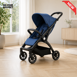 PREMIUM 2-IN-1 BABY STROLLER & CAR SEAT - BLUE