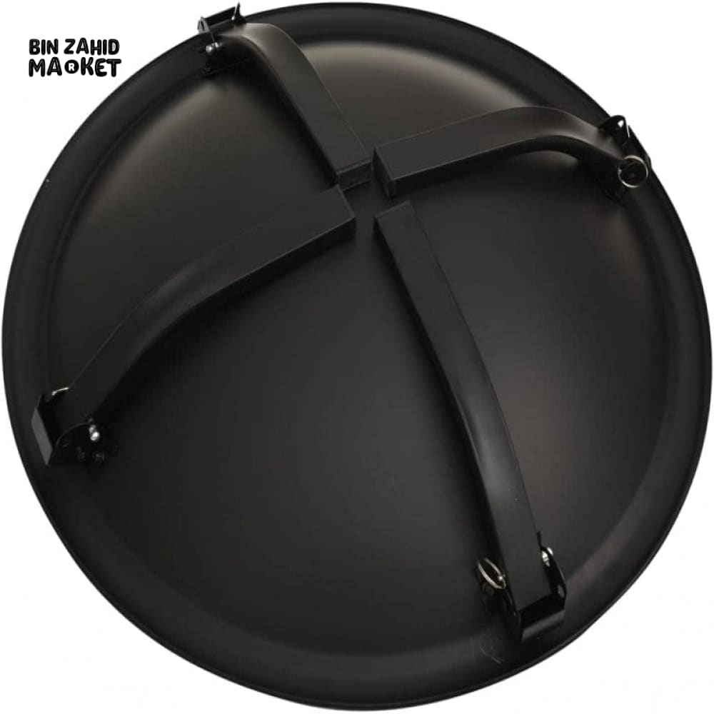 PREMIUM 2-IN-1 FIRE PIT & BBQ GRILL WITH POKER - 56x56x49 CM