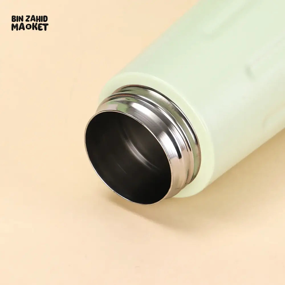 PREMIUM 316 STAINLESS STEEL SPORTS WATER BOTTLE 450ML – PORTABLE FLOWER CUP WITH HANDLE