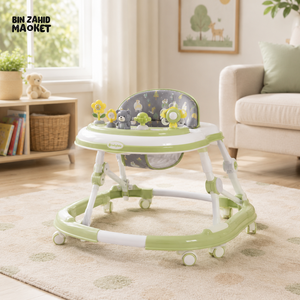 PREMIUM ACTIVITY BABY WALKER - GREEN
