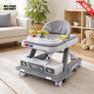 PREMIUM ACTIVITY BABY WALKER - GREY