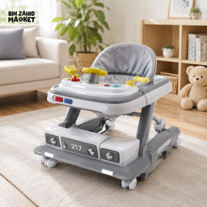 PREMIUM ACTIVITY BABY WALKER - GREY