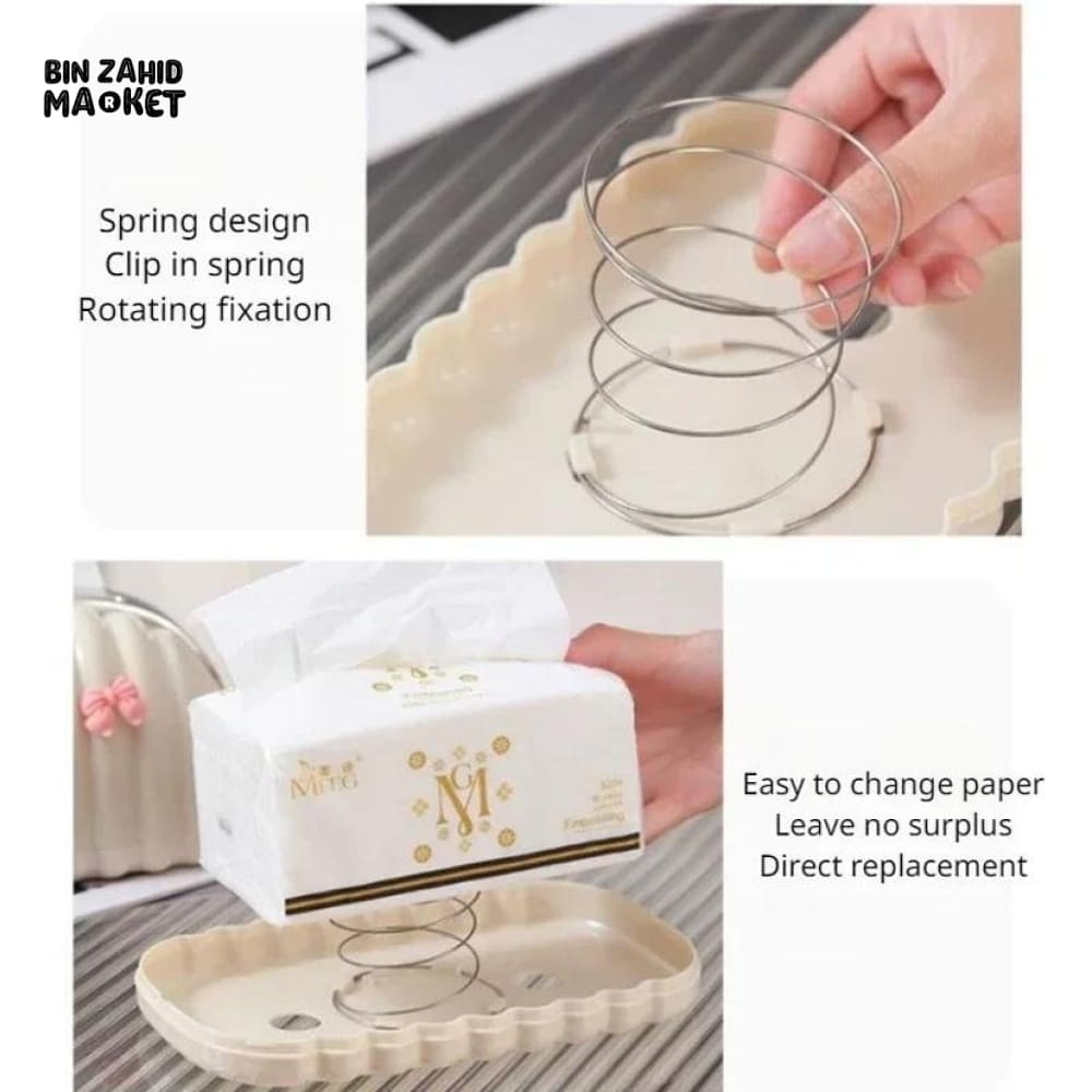 PREMIUM AESTHETIC TISSUE BOX HOLDER – MODERN HOME ACCESSORY