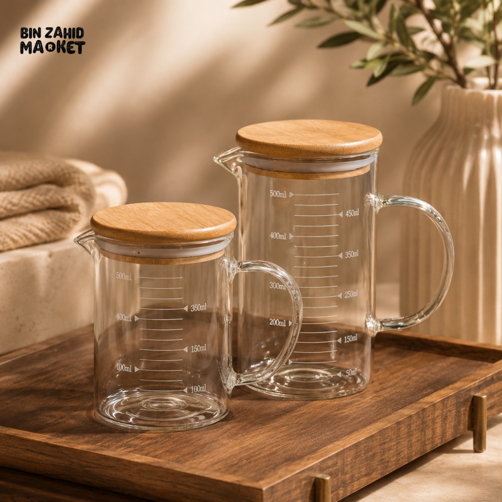 PREMIUM AIRTIGHT GLASS OIL DISPENSER SET 350ML / 500ML