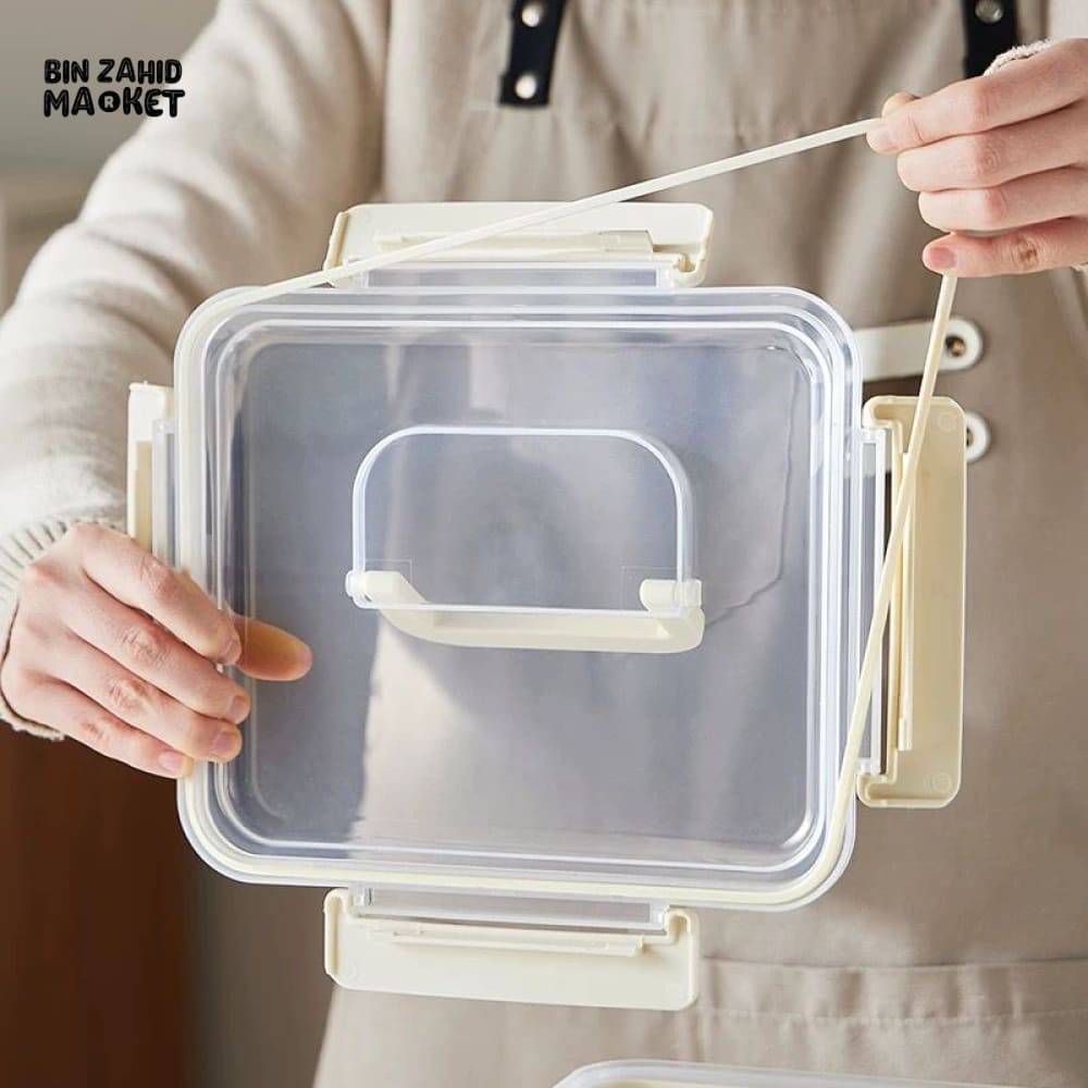 PREMIUM AIRTIGHT REFRIGERATOR STORAGE CONTAINERS – 3 PIECE SET WITH DRAINAGE & LEAKPROOF DESIGN