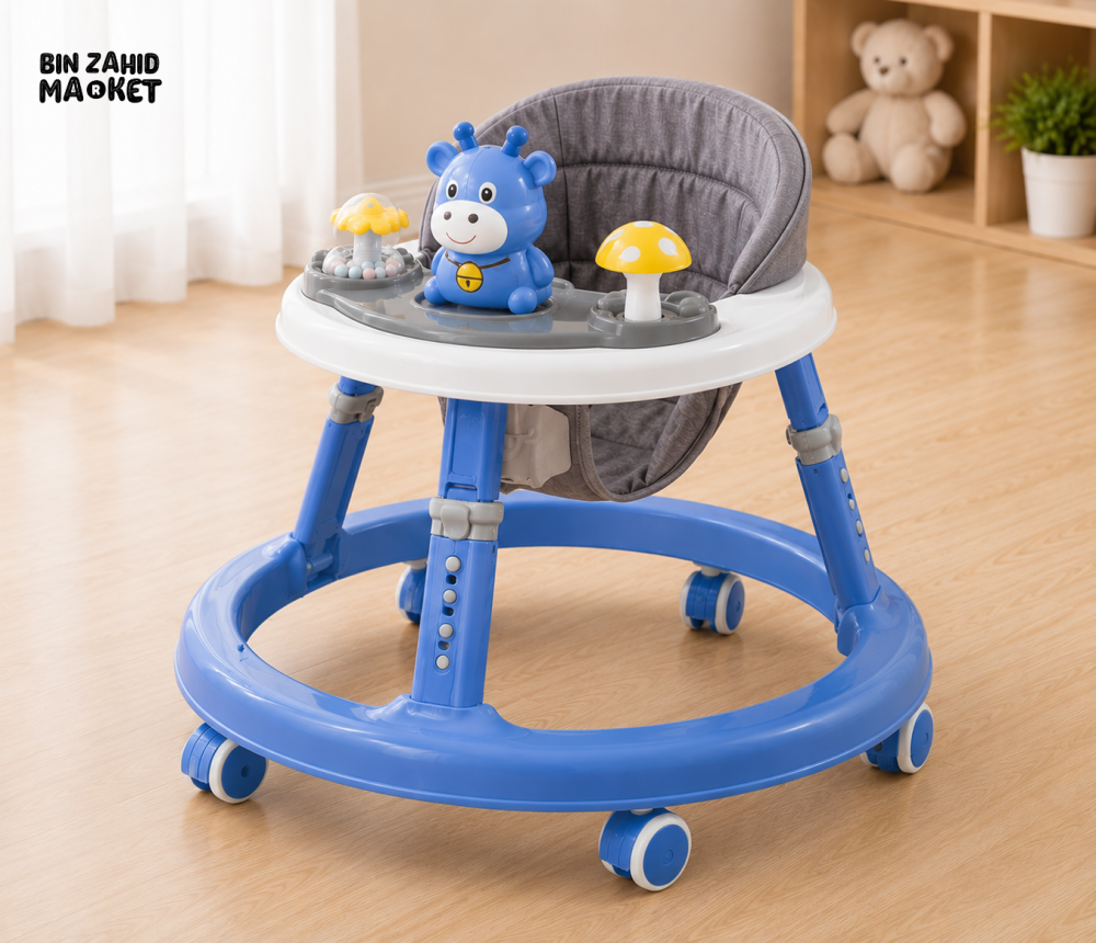 PREMIUM BABY WALKER - BLUE