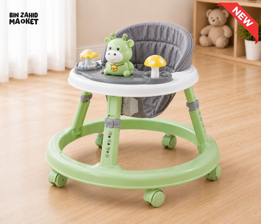 PREMIUM BABY WALKER - GREEN