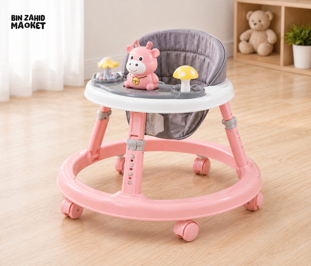 PREMIUM BABY WALKER - PINK