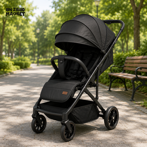 PREMIUM COMPACT BABY STROLLER - BLACK