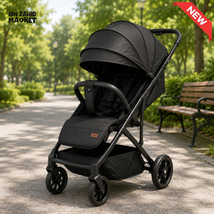 PREMIUM COMPACT BABY STROLLER - BLACK